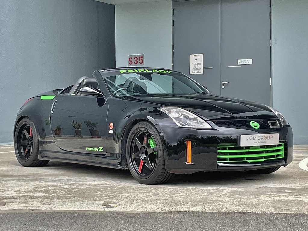 Nissan Fairlady 350Z Roadster available at PRM Group, Singapore